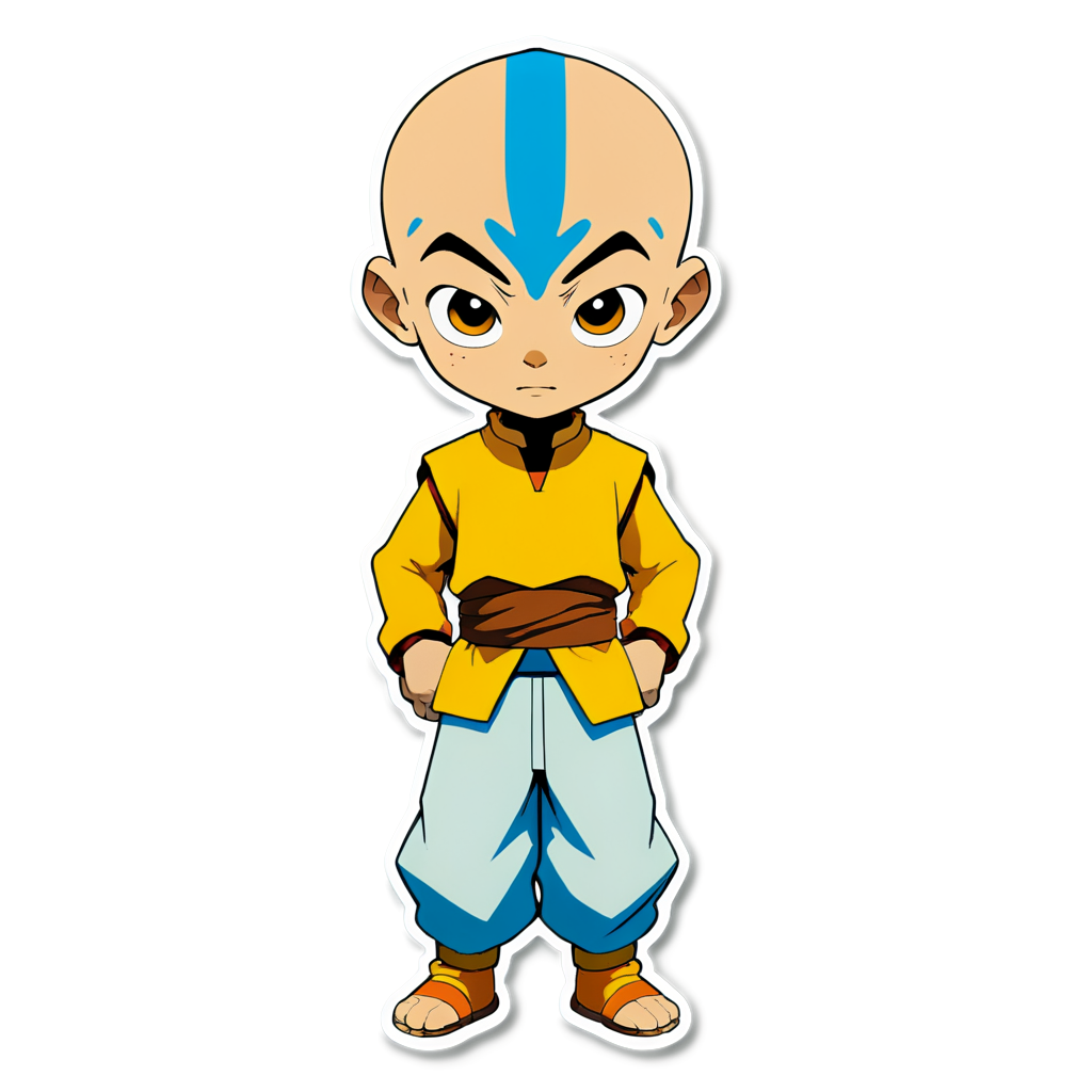 Aang Sticker Collection