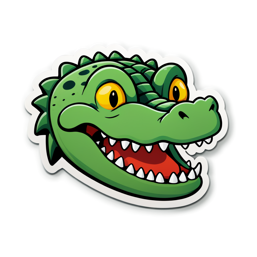 Alligator Sticker Kit