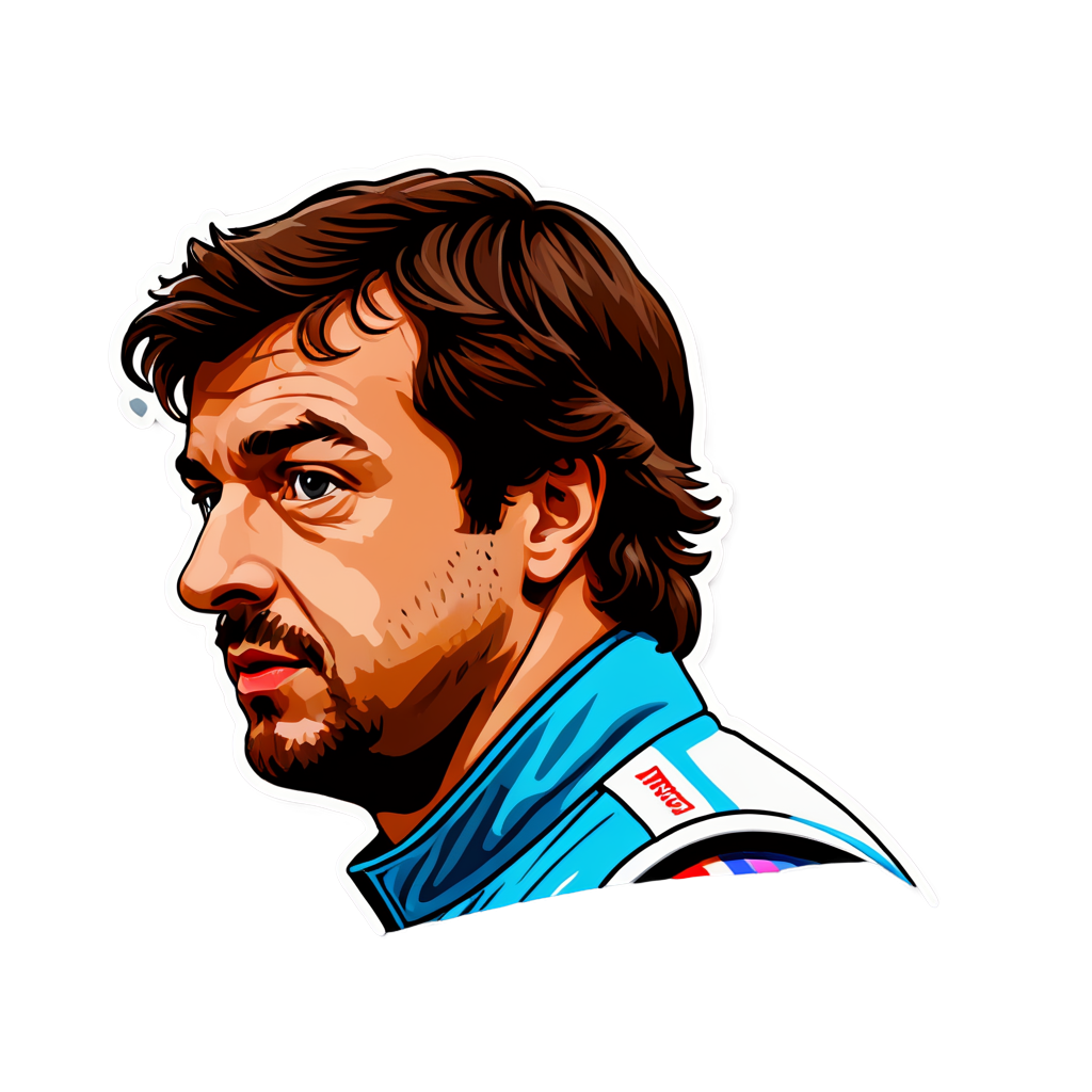 Alonso Sticker Collection