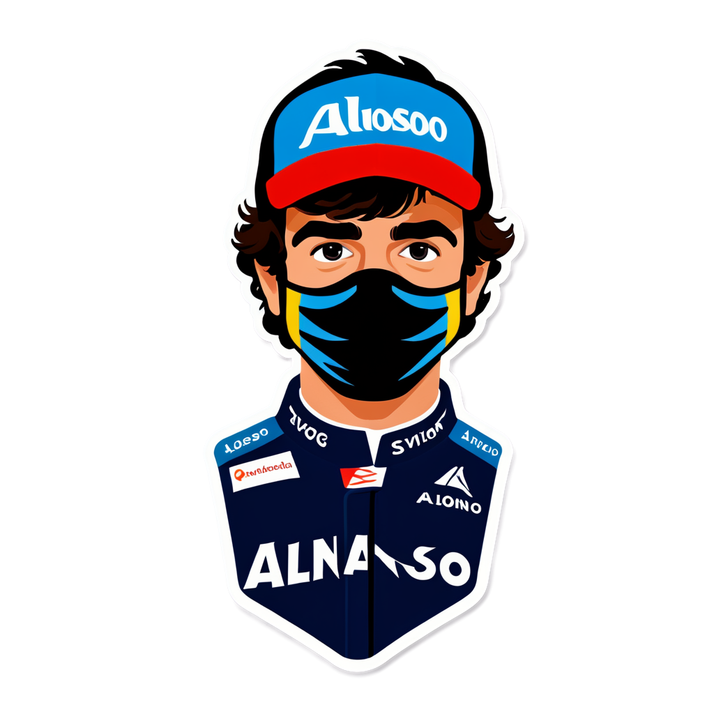 Alonso Sticker Kit