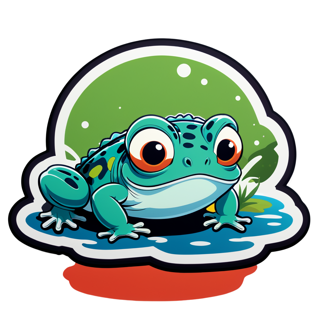 Amphibia Sticker Collection