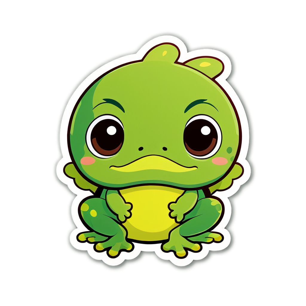 Cute Amphibia Sticker