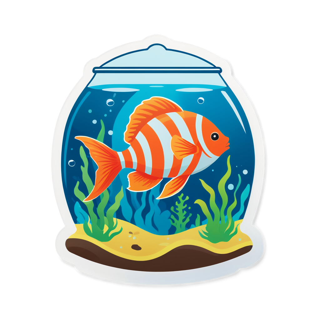 Aquarium Sticker Kit