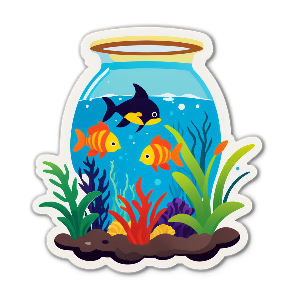 Aquarium Sticker Ideas