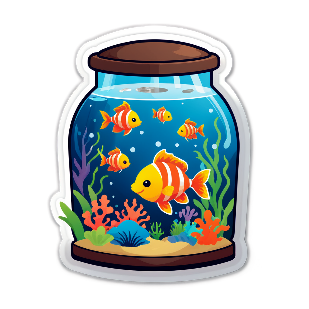 Aquarium Sticker Ideas