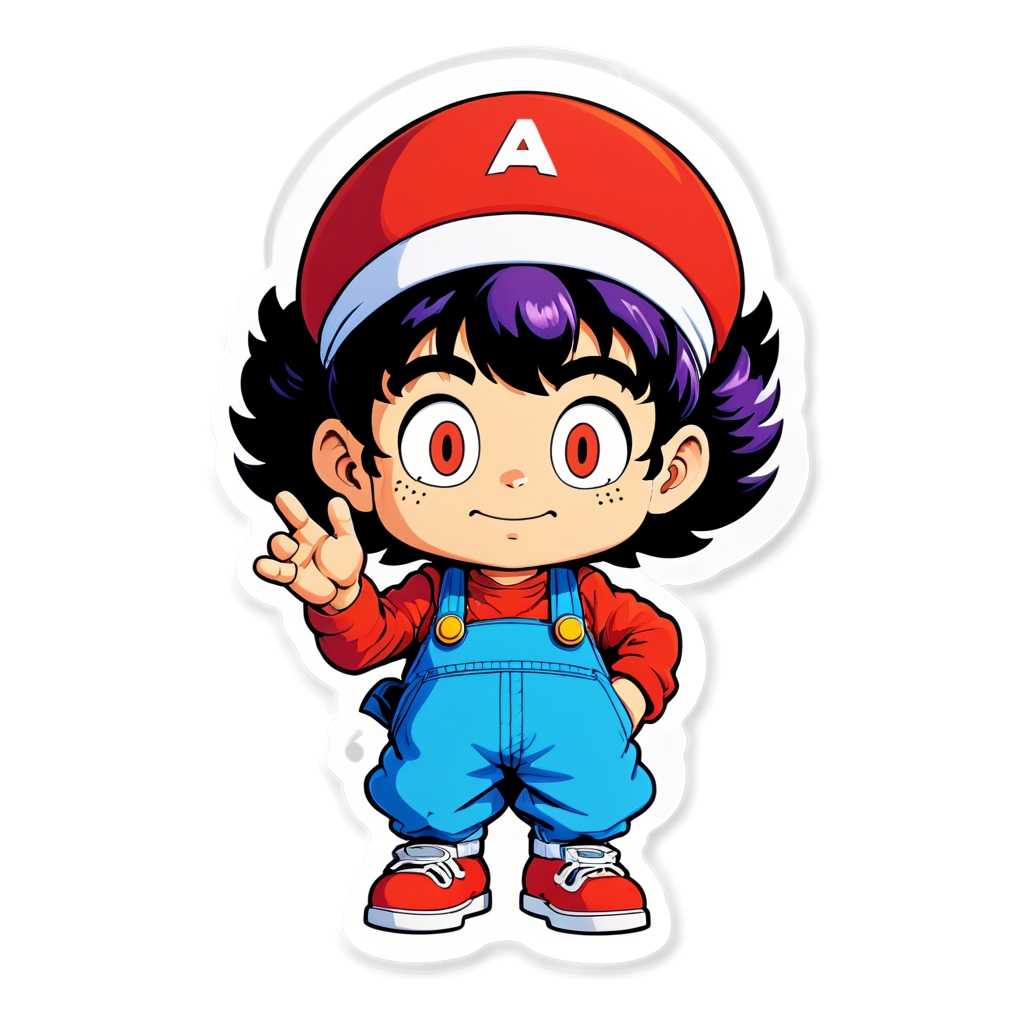 Arale Sticker Collection
