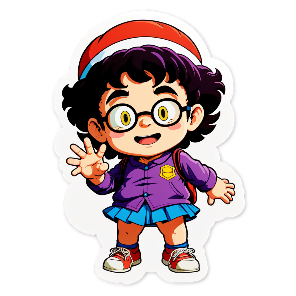 Arale Sticker Collection