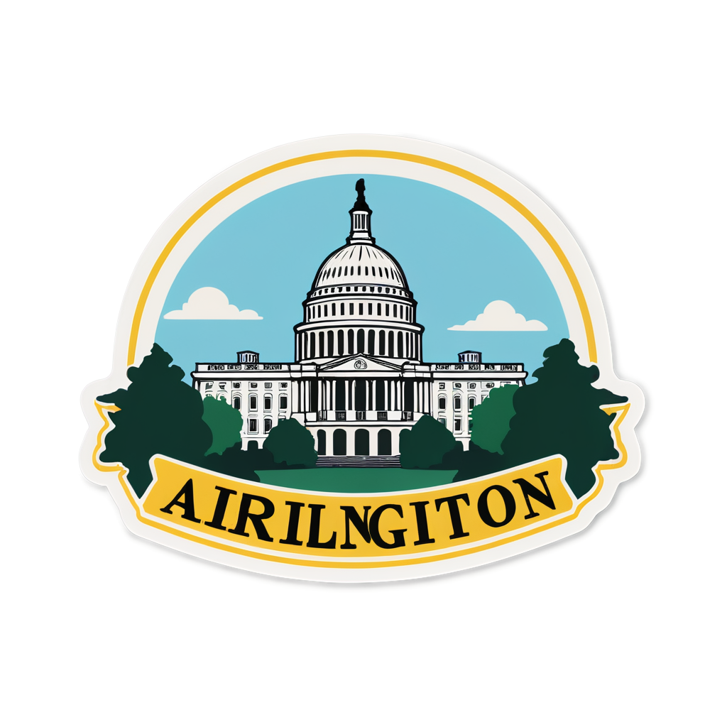Arlington Sticker Collection