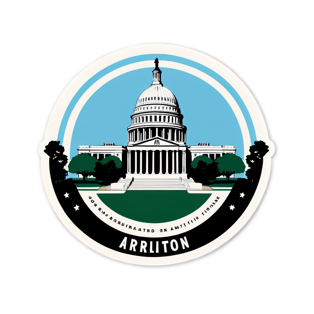 Arlington Sticker Collection