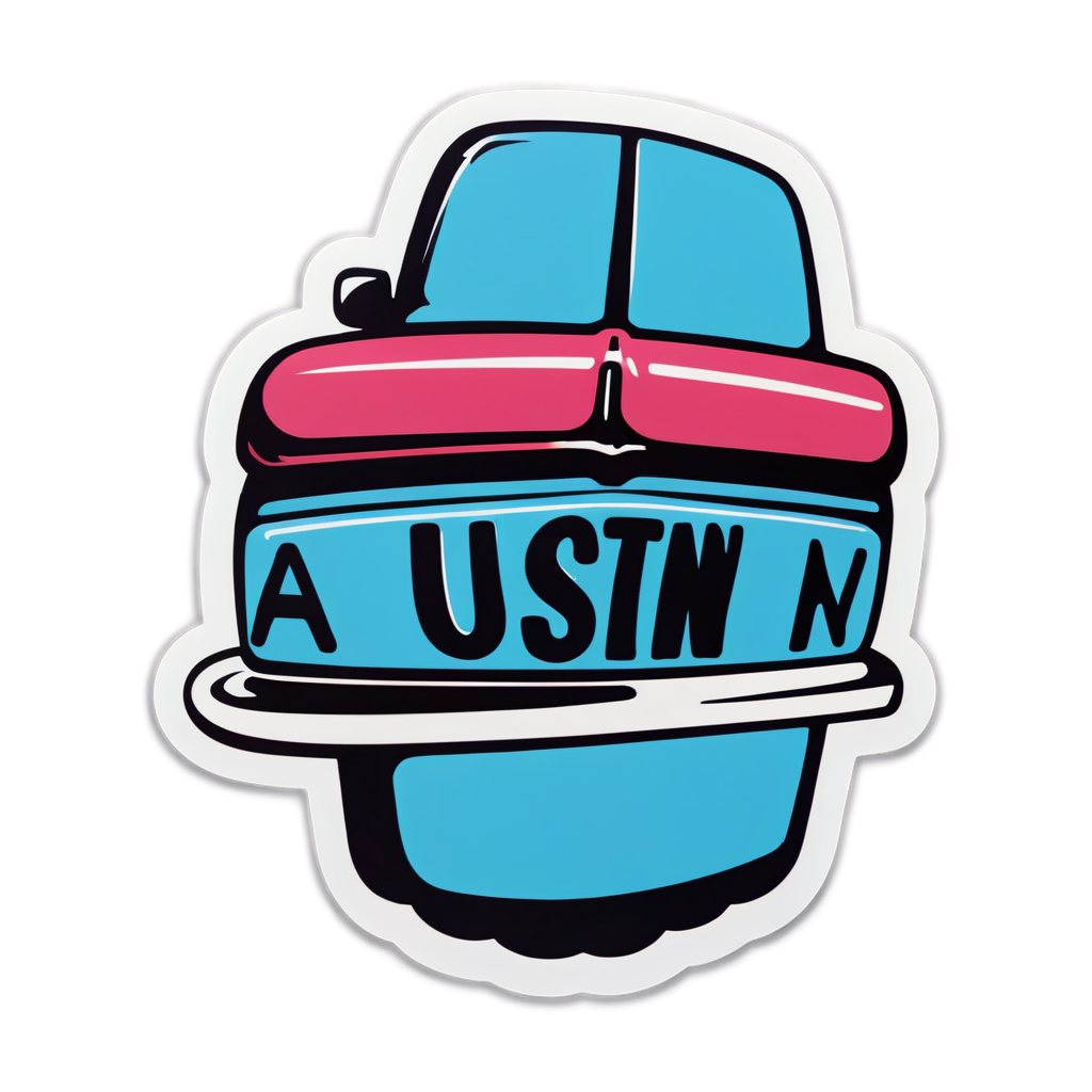 Austin Sticker Collection