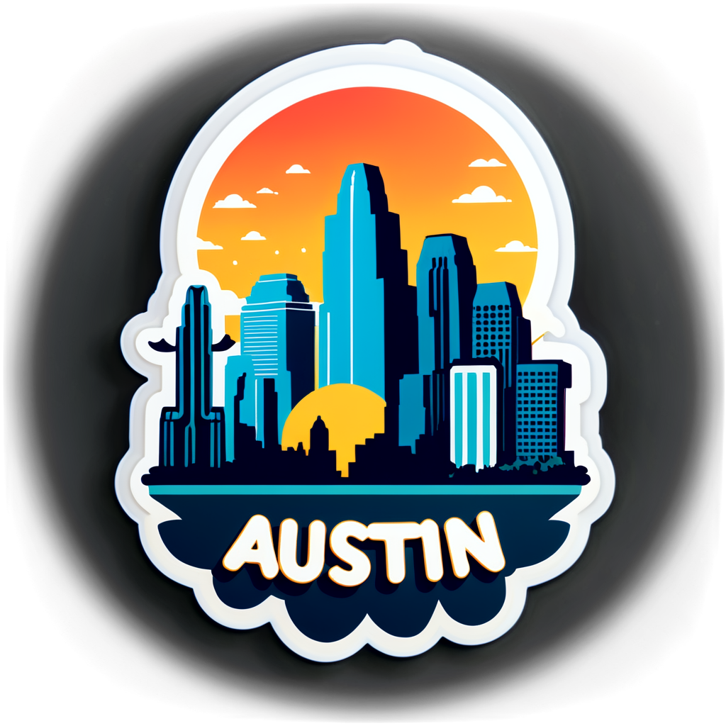 Austin Sticker Ideas