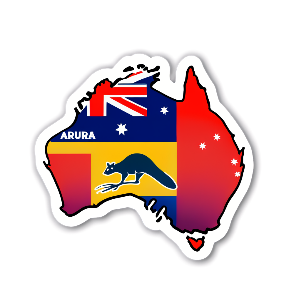 Australia Sticker Ideas