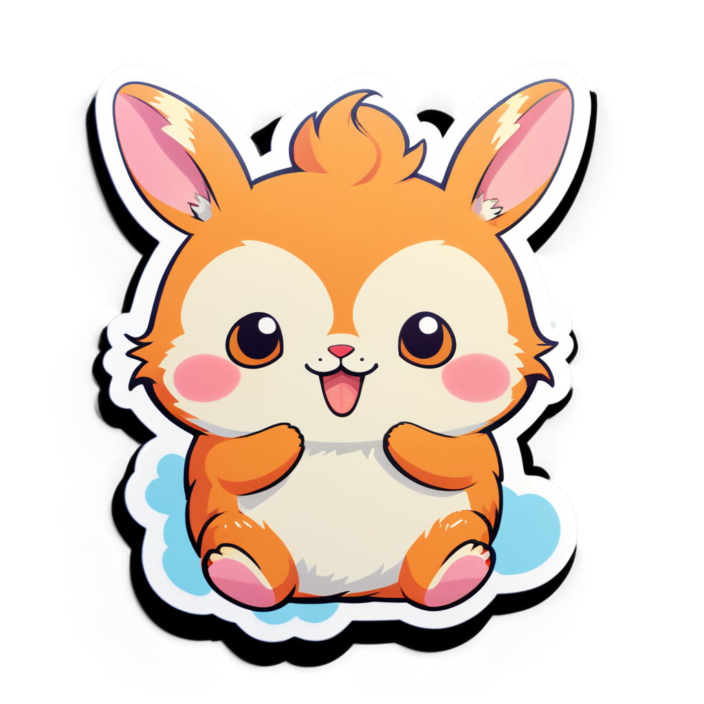 Cute Babbu Sticker