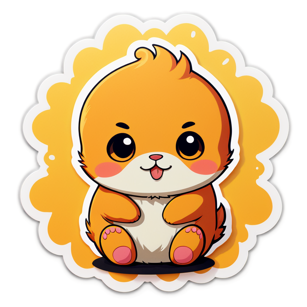 Cute Babbu Sticker