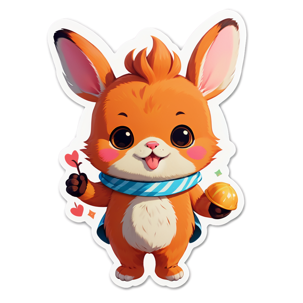 Cute Babbu Sticker