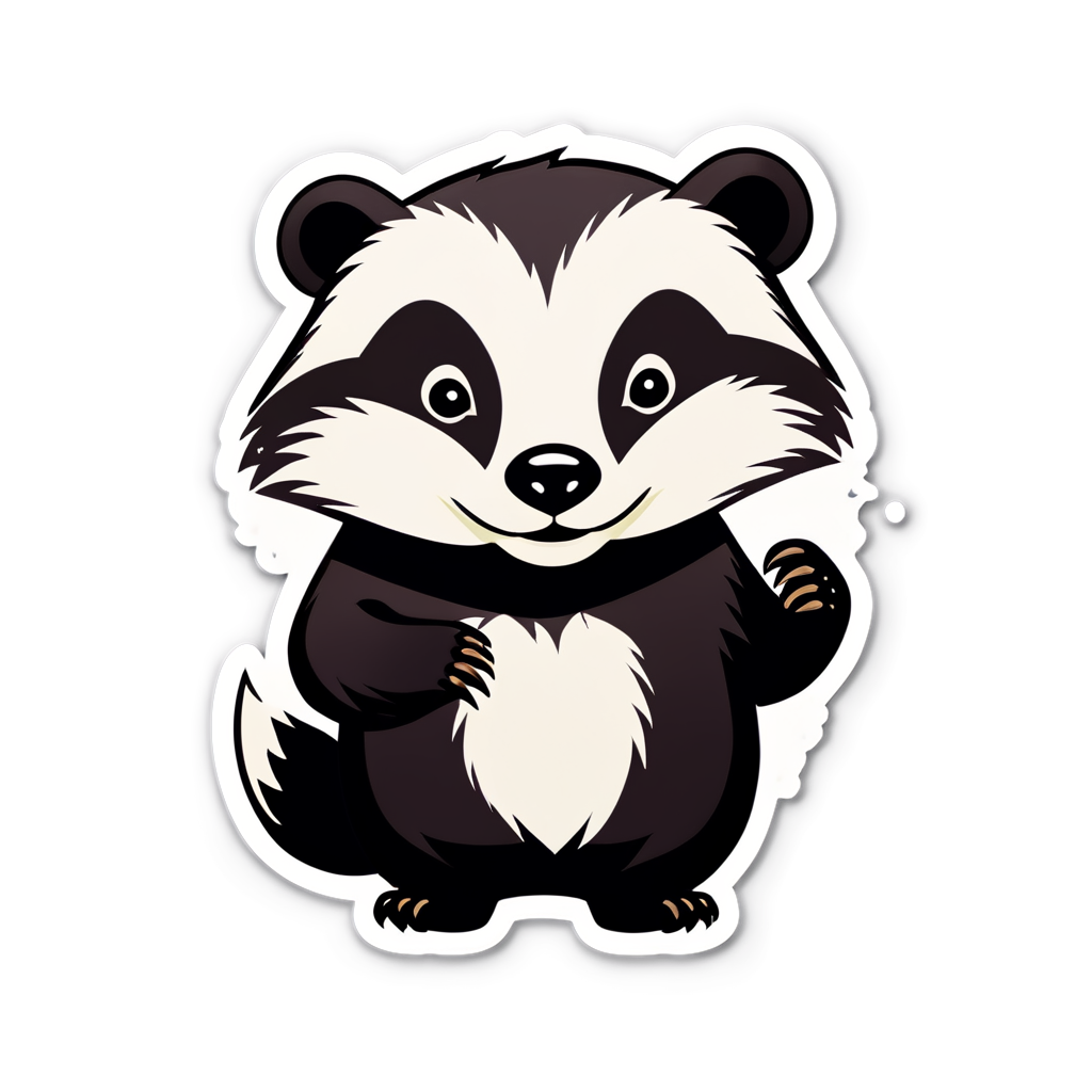 Badger Sticker Ideas