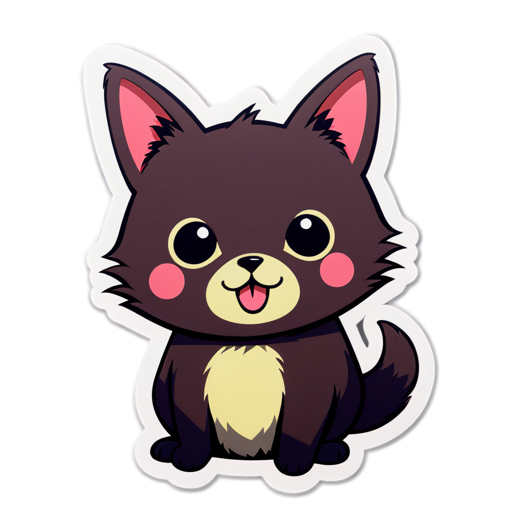 Cute Badtz Sticker