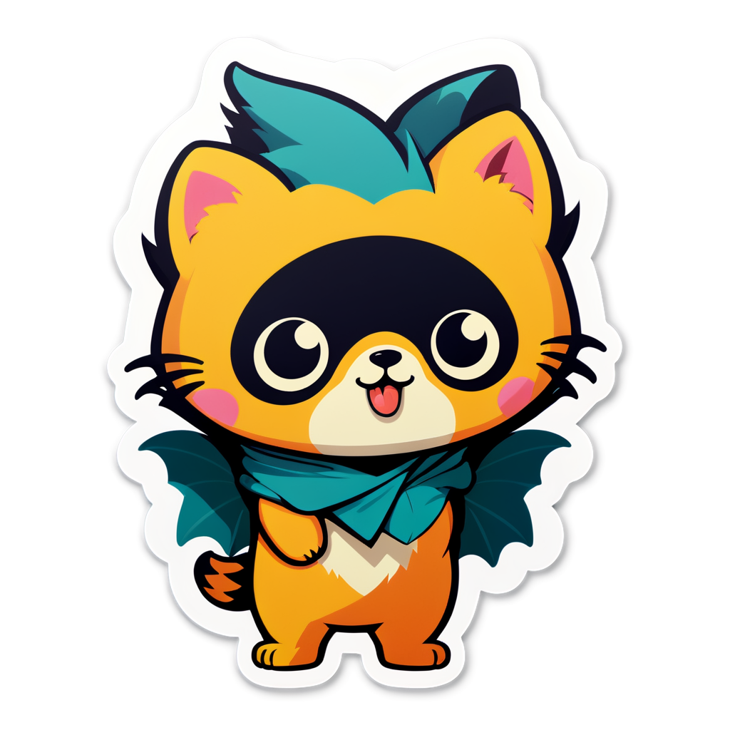 Cute Badtz Sticker