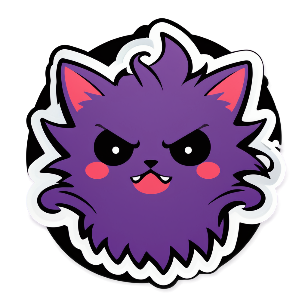 Cute Badtz Sticker