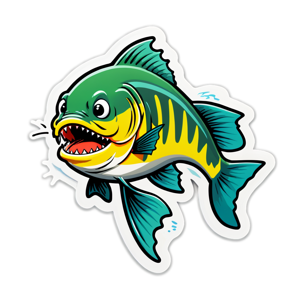 Cute Bait Sticker