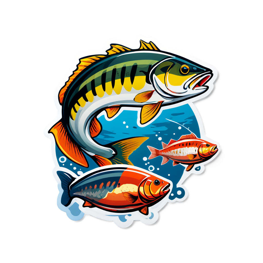 Baits Sticker Collection