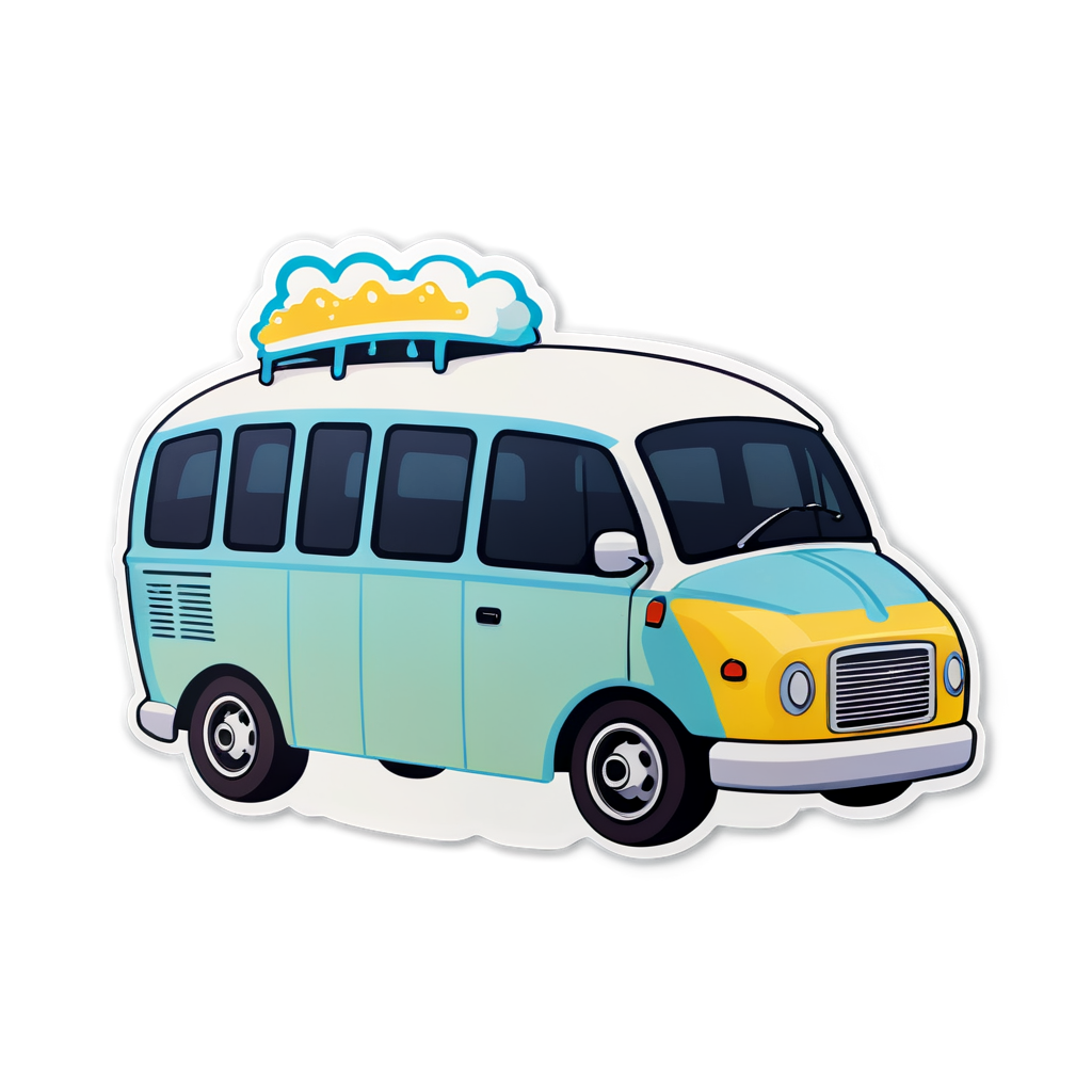 Cute Bangbus Sticker