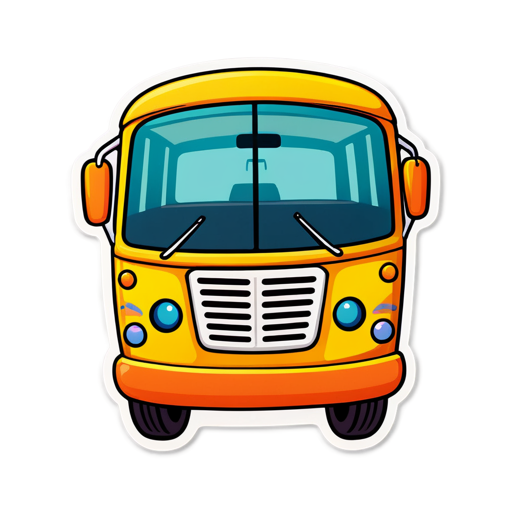 Cute Bangbus Sticker