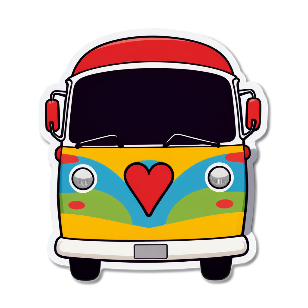 Cute Bangbus Sticker