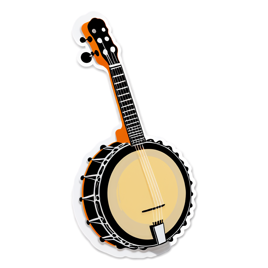 Banjo Sticker Ideas