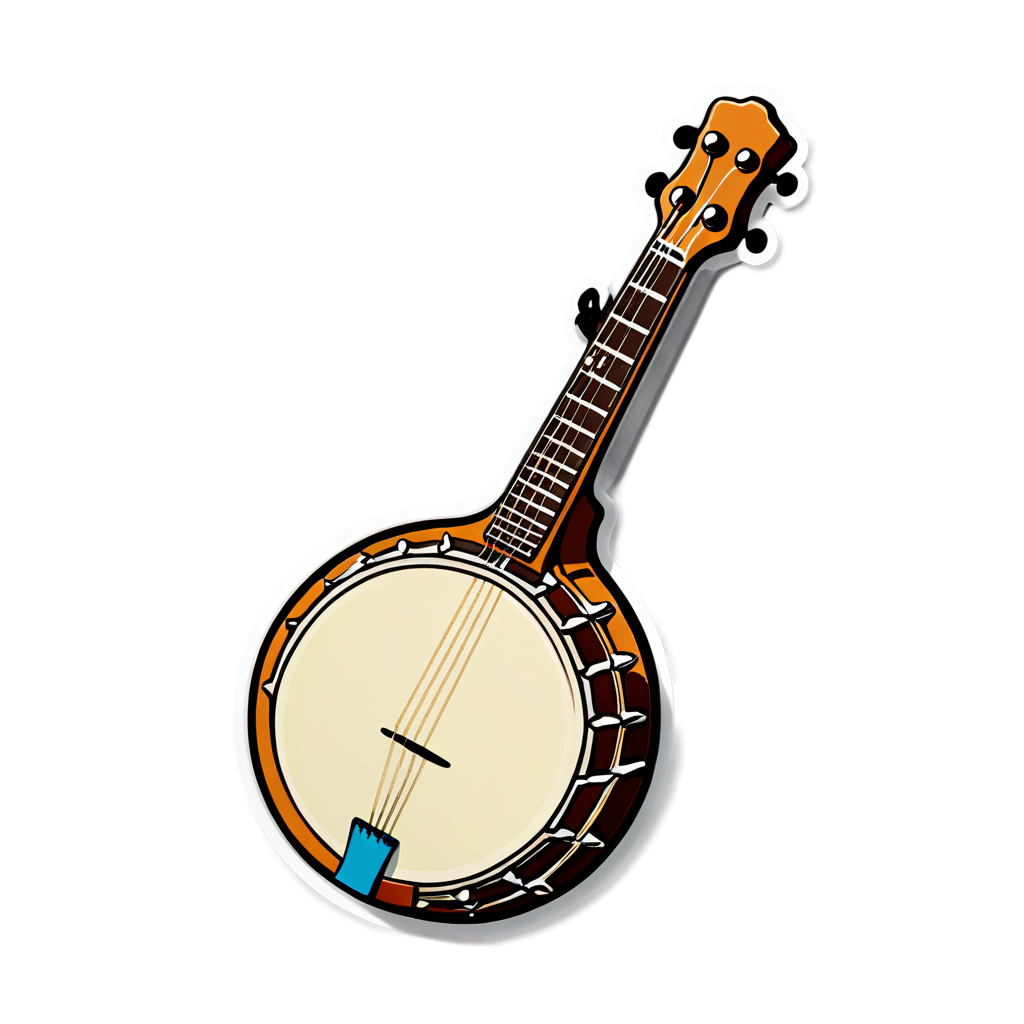 Banjo Sticker Ideas