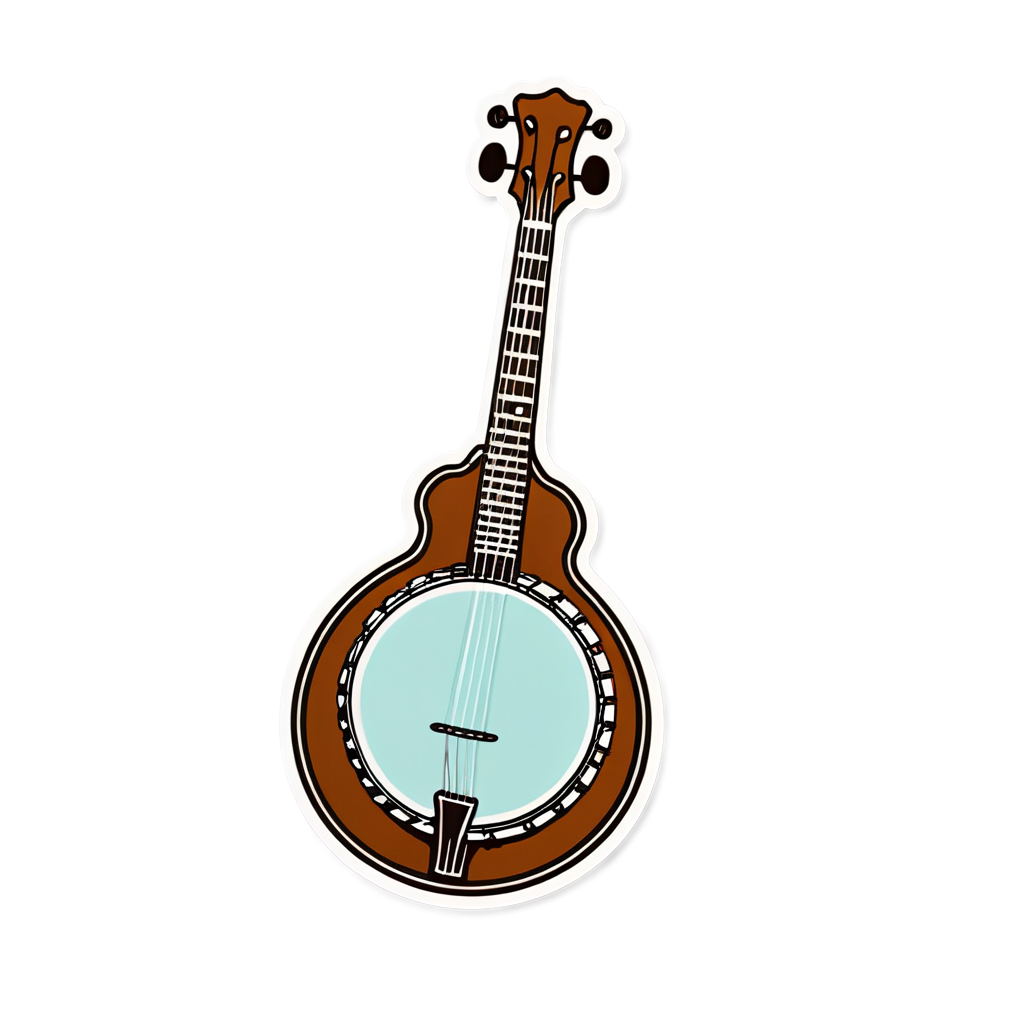 Banjo Sticker Ideas