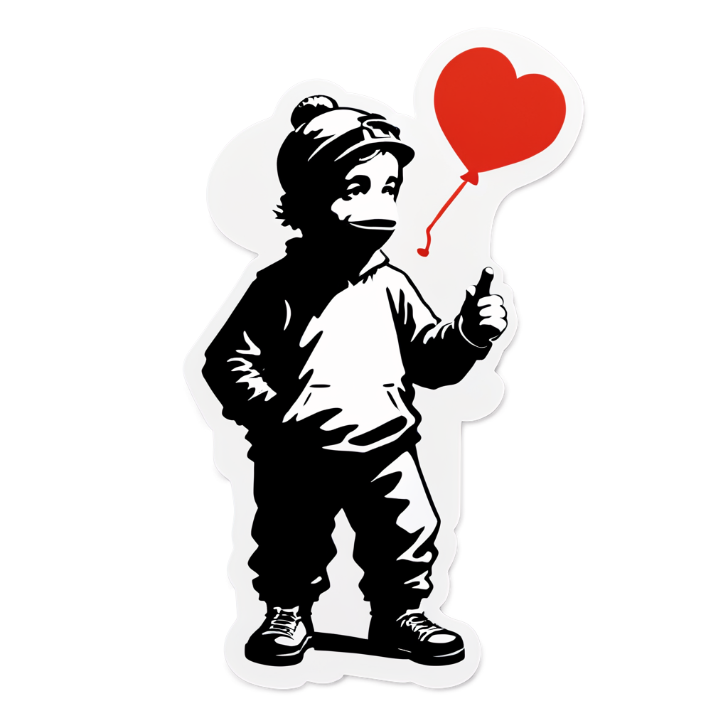 Banksy Sticker Collection