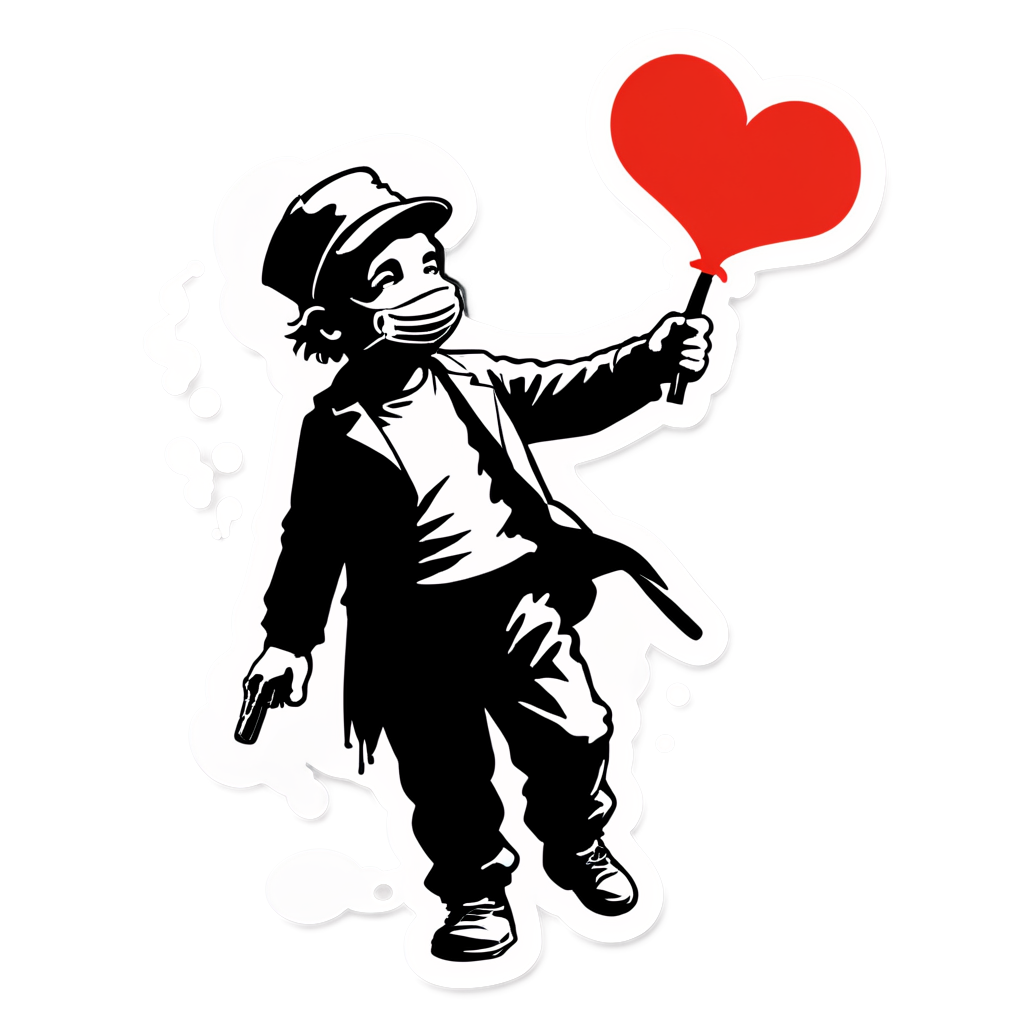 Banksy Sticker Collection