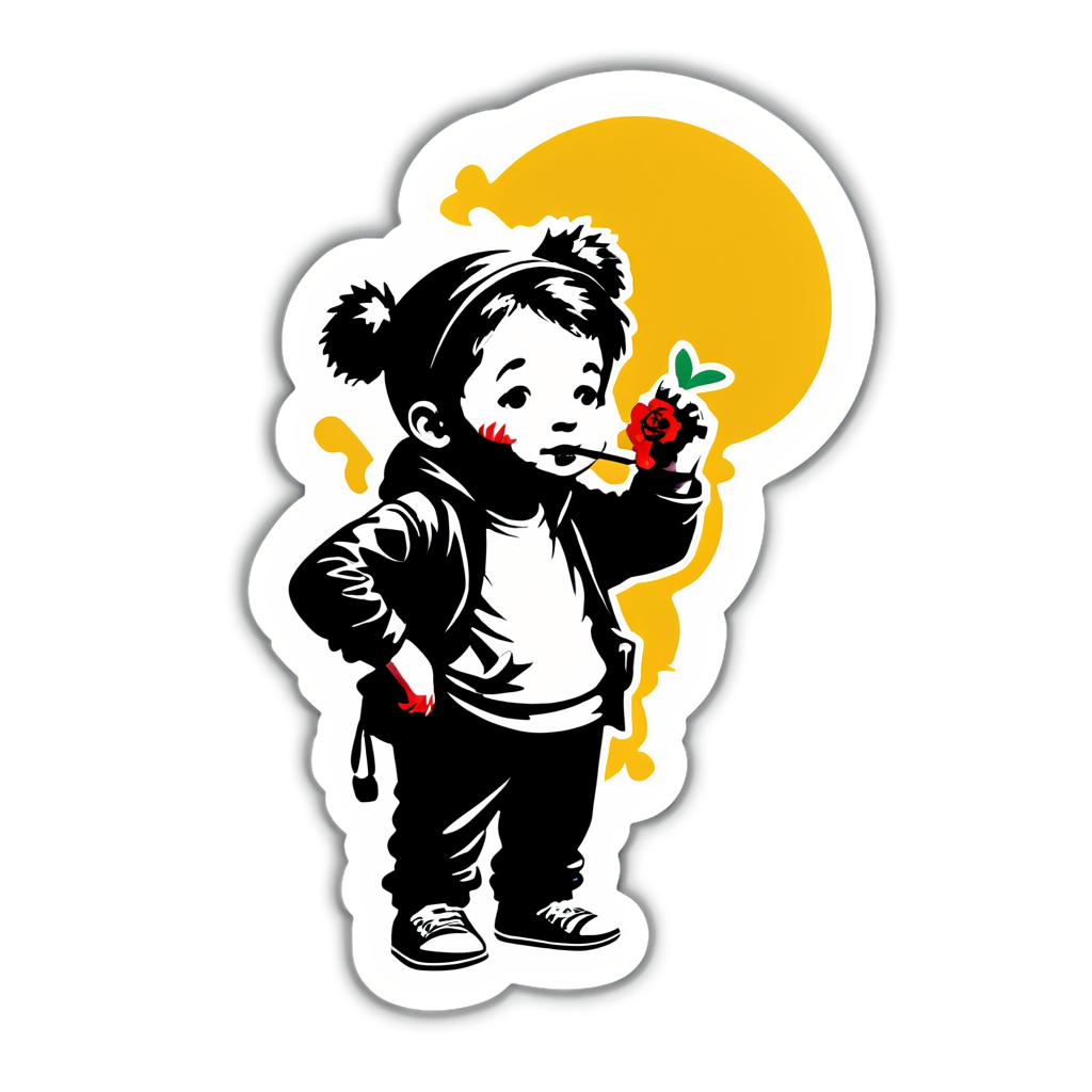 Banksy Sticker Ideas