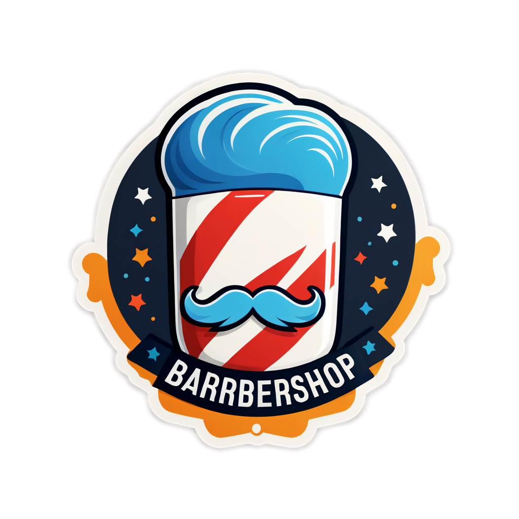 Barbershop Sticker Ideas