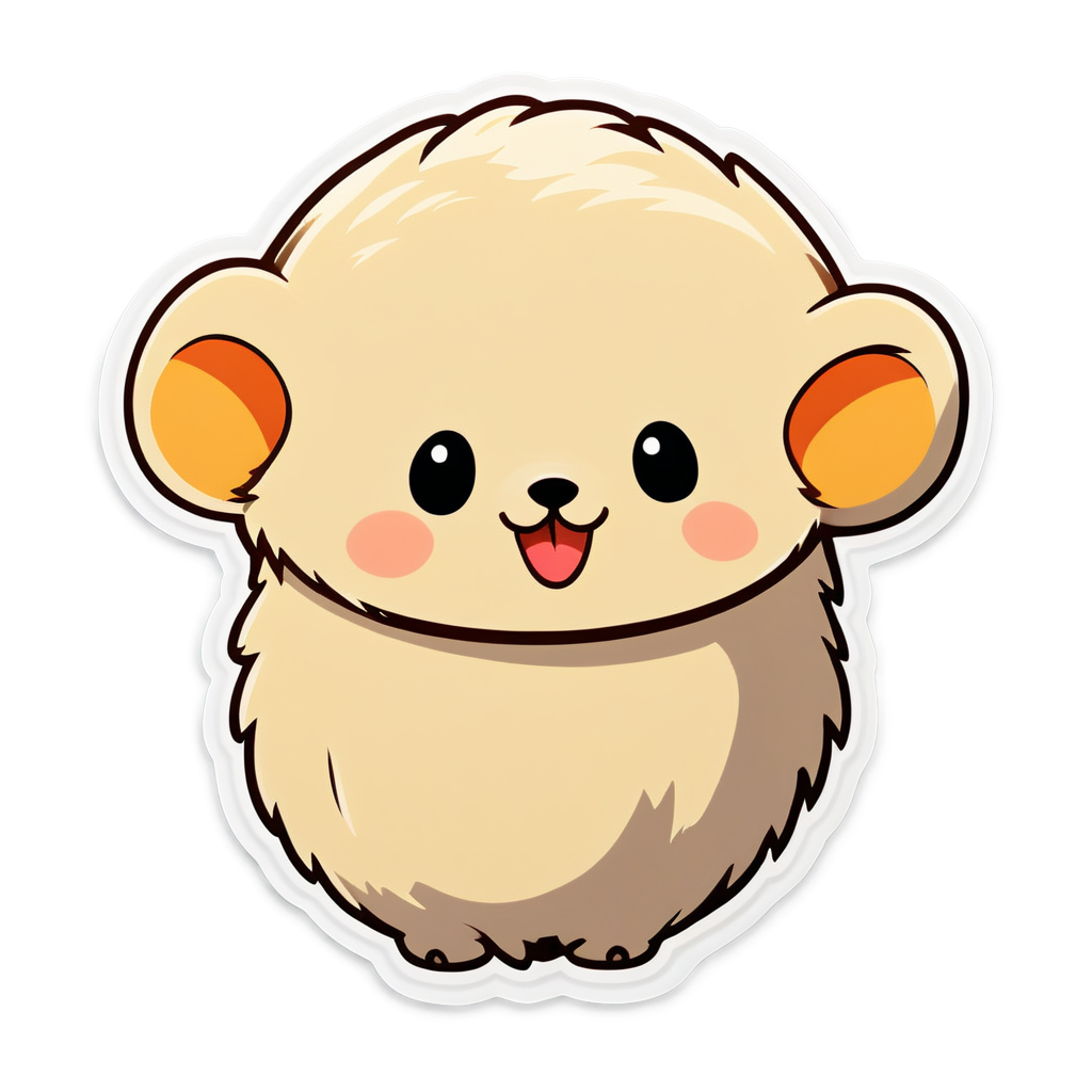 Cute Barra Sticker