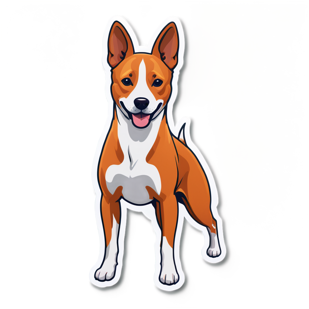 Basenji Sticker Collection