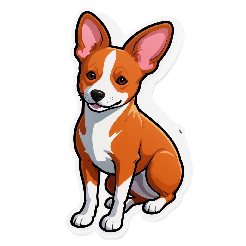 Basenji Sticker Collection