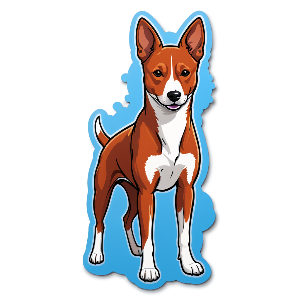 Basenji Sticker Collection