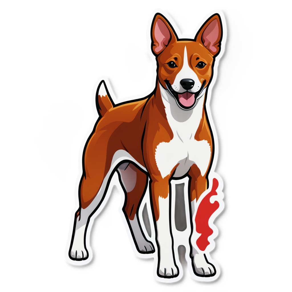 Basenji Sticker Kit