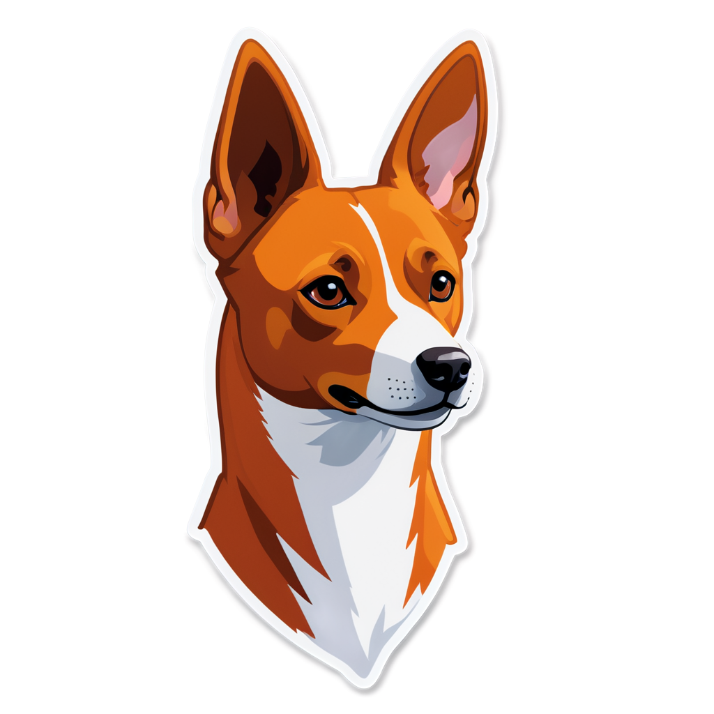 Basenji Sticker Kit