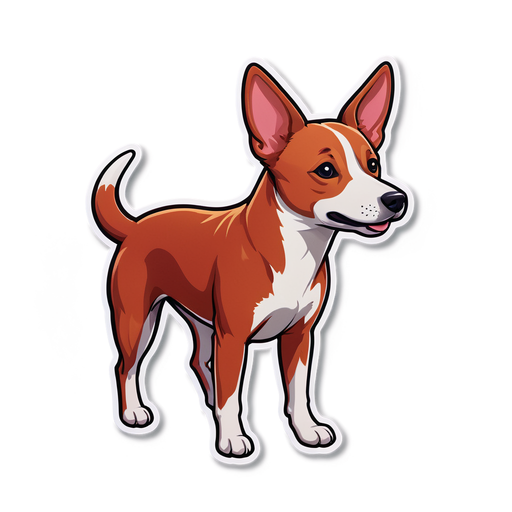 Basenji Sticker Ideas