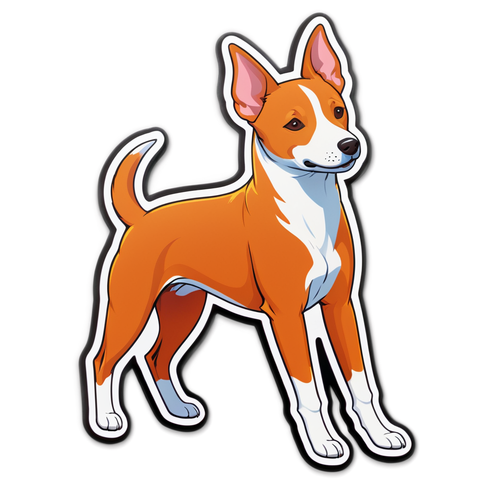 Basenji Sticker Ideas