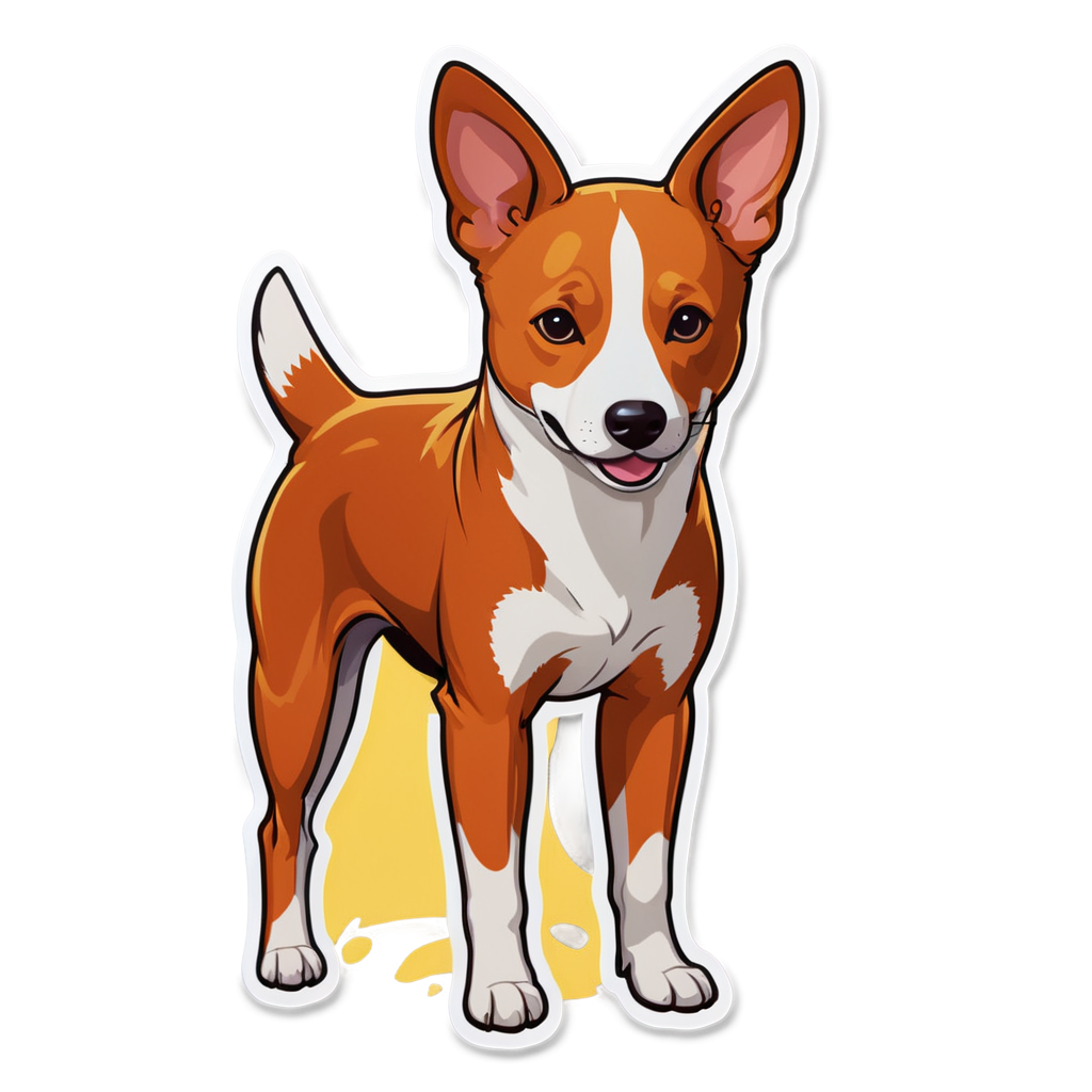 Basenji Sticker Ideas