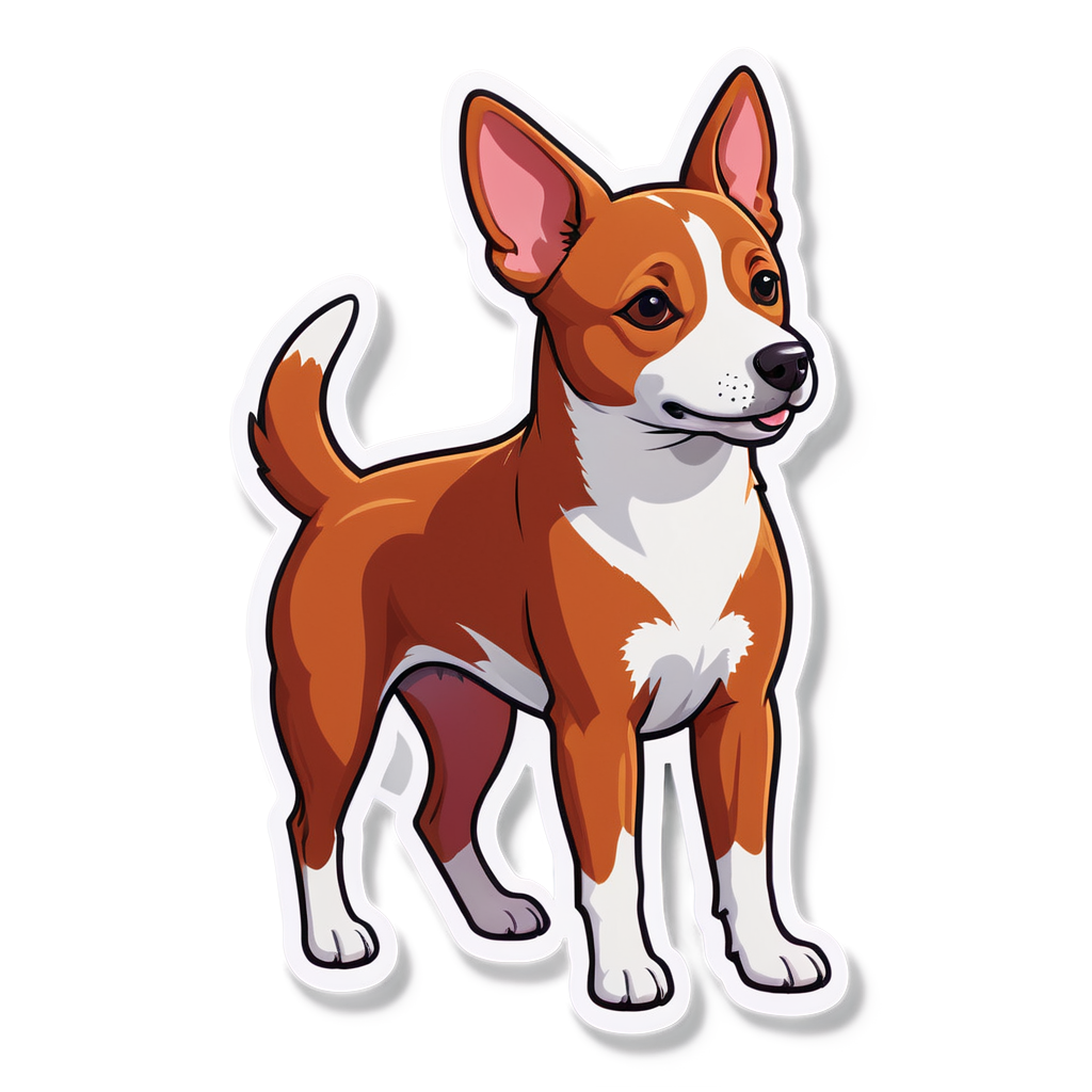 Basenji Sticker Ideas