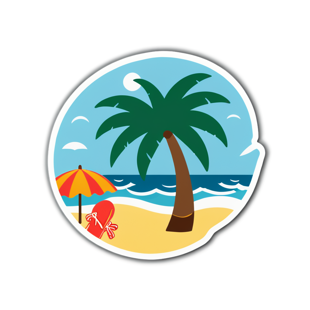 Beach Sticker Collection