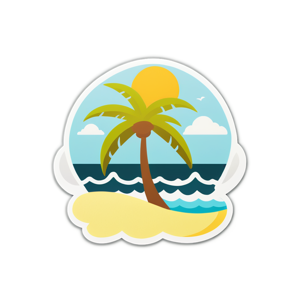 Beach Sticker Kit