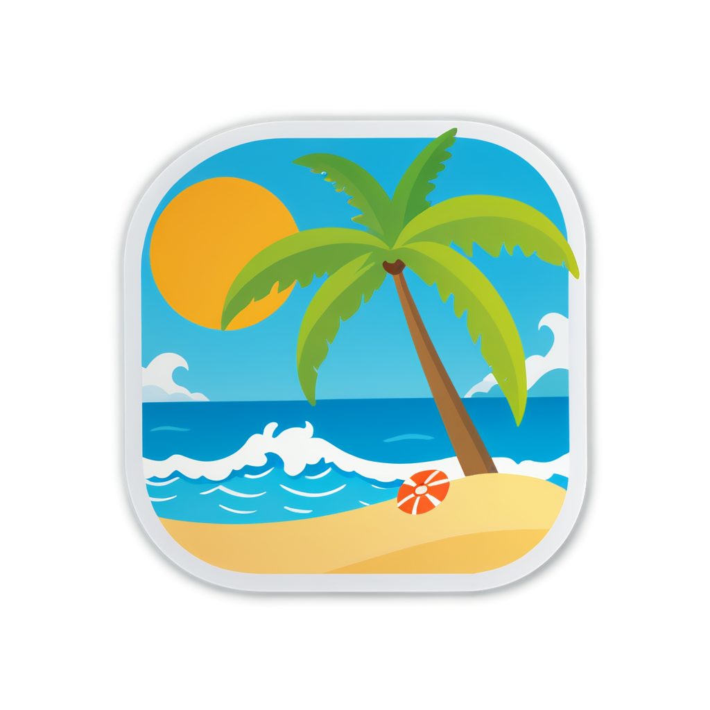 Beach Sticker Kit