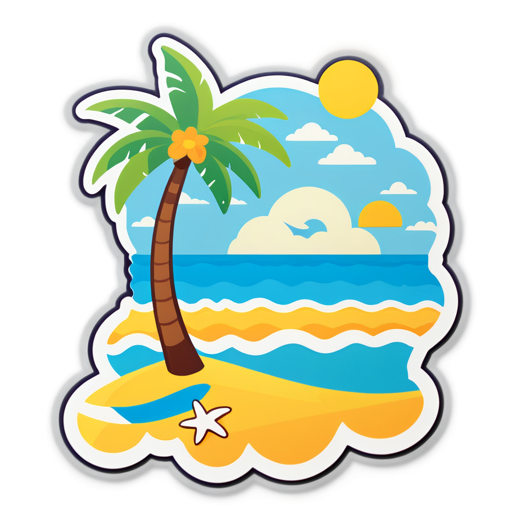 Beach Sticker Ideas