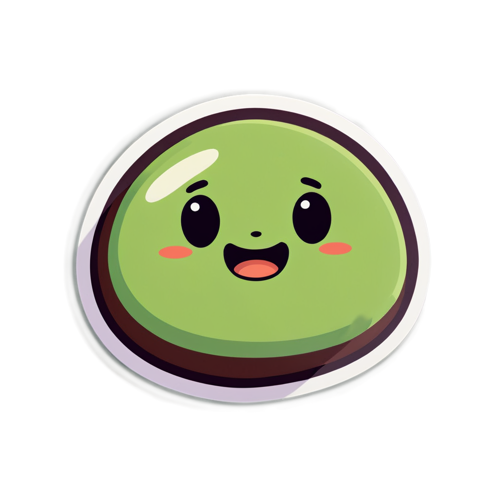 Cute Bean Sticker